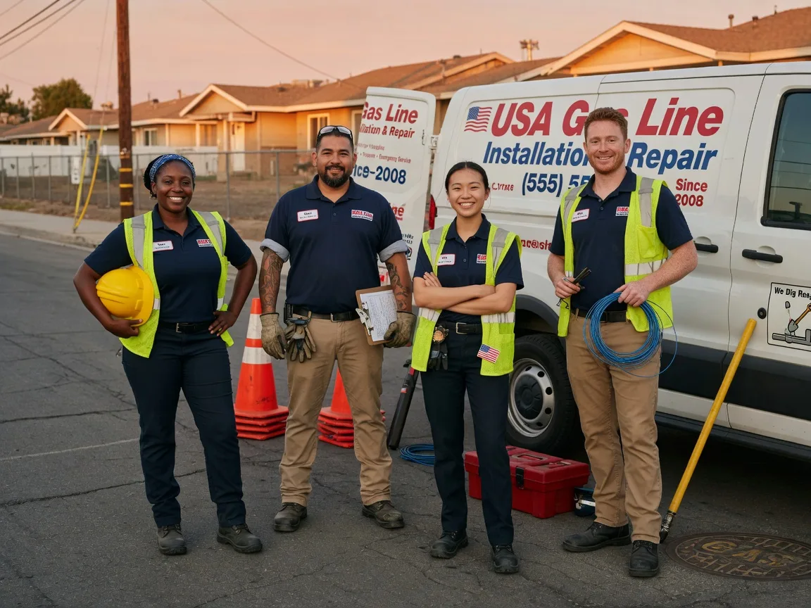 Gas Line Installation company in Linden, PA